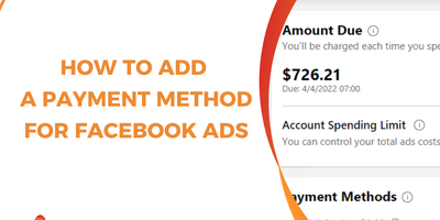 How to add a payment method for Facebook Ads