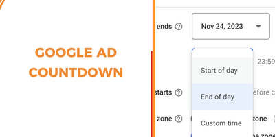 Countdown Ads in Google Ads: How to Drive Urgency and Conversions