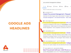 Google ads headlines
