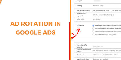Ad rotation in Google Ad