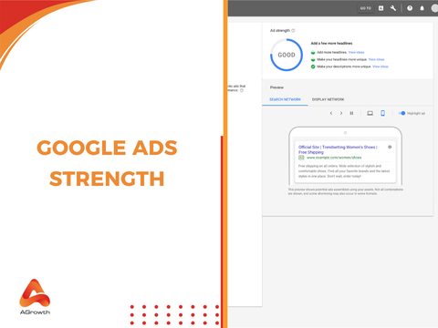 Google ad strength