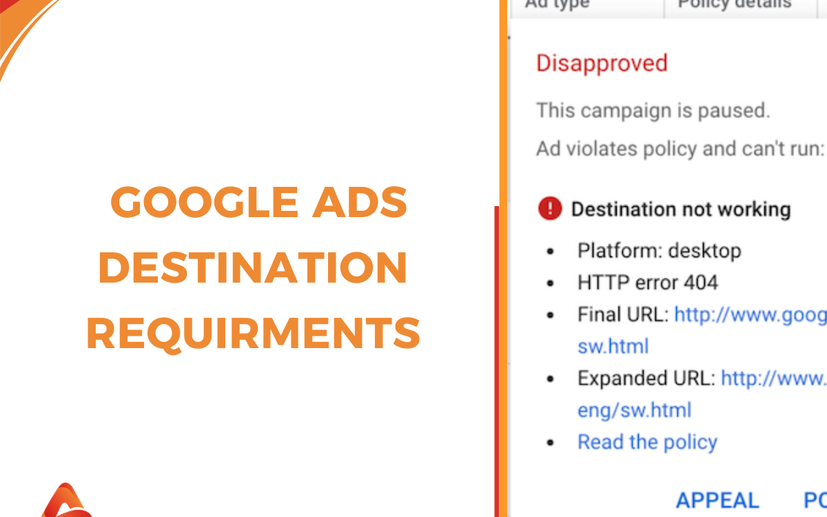 Google Ads Destination Requirements: Ensure Your Landing Pages Comply
