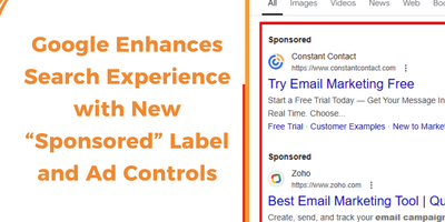 Google Enhances Search Experience with New “Sponsored” Label and Ad Controls