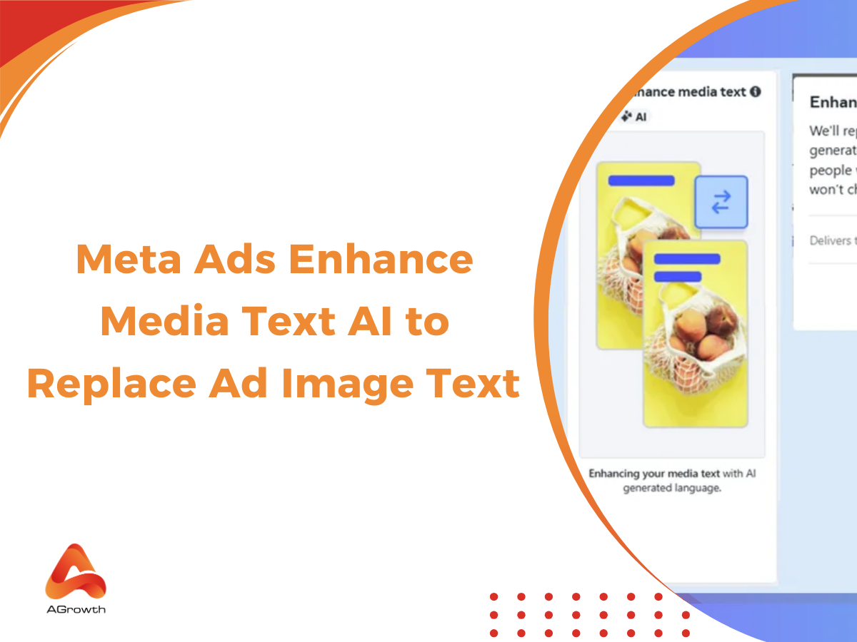 New Meta Ads Feature: Enhance Media Text AI to Replace Ad Image Text f