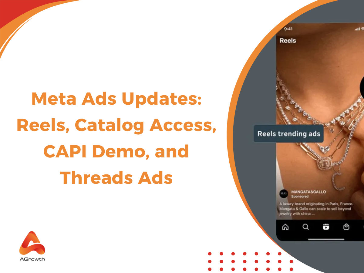 Meta Rolls Out 4 New Ads Updates: Reels, Catalog Access, CAPI Demo, and Threads Ads
