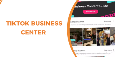 TikTok business center