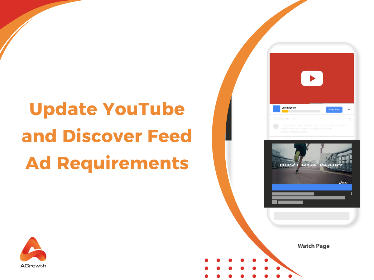 Update YouTube and Discover Feed Ad Requirements