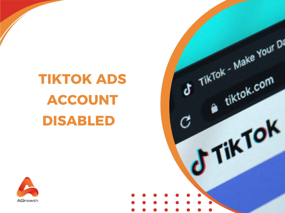 TikTok Ads account disabled