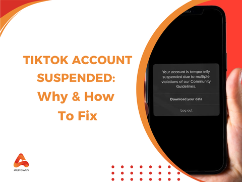 TikTok ads account suspended