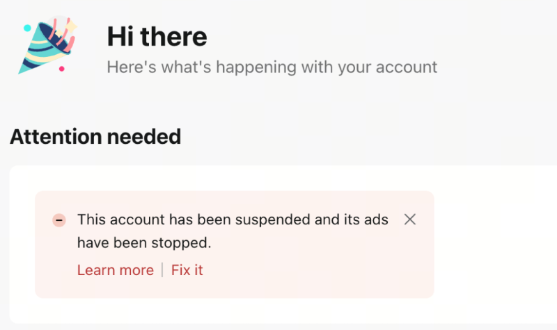 Prevent TikTok ads account suspended