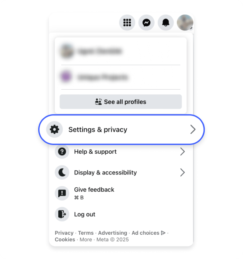 Delete Facebook Ads account