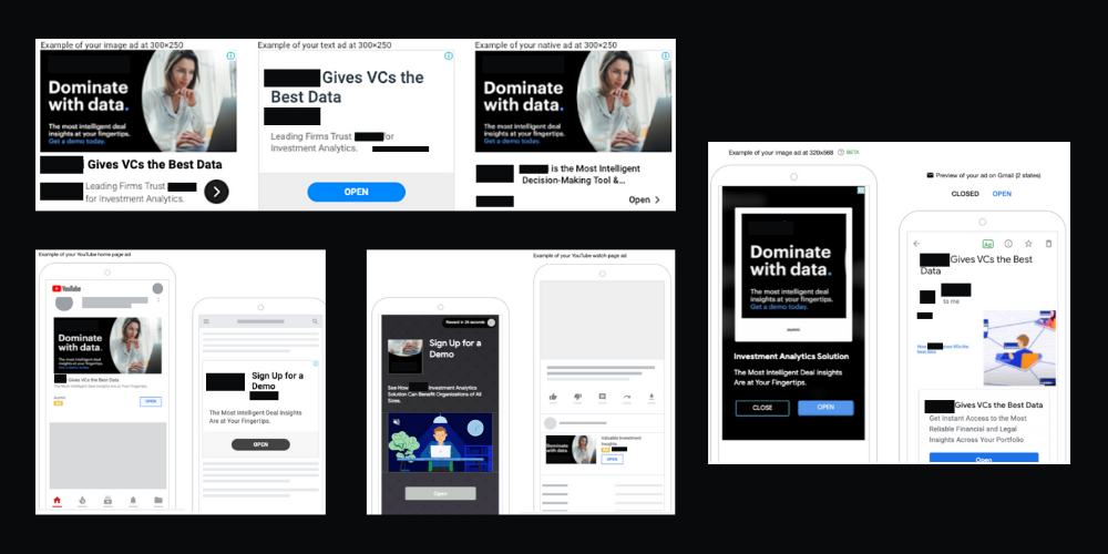 Google display ads campaign