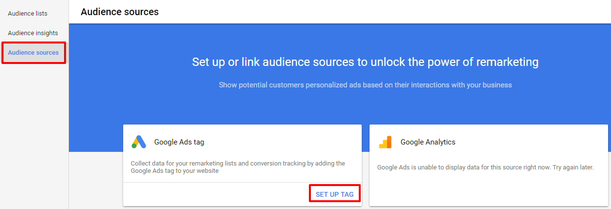 Create a New Audience Source