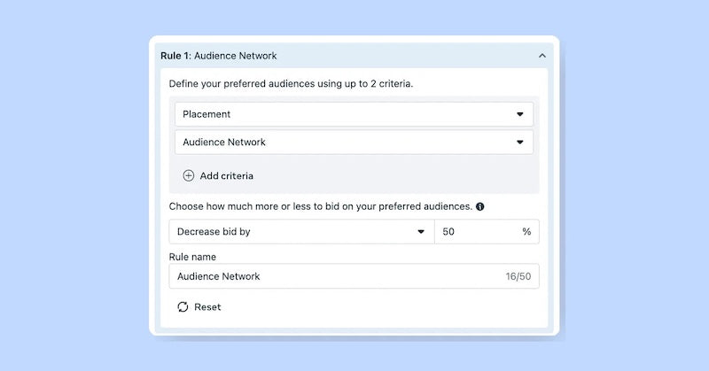 Meta Introduces Placement-Based Value Rules