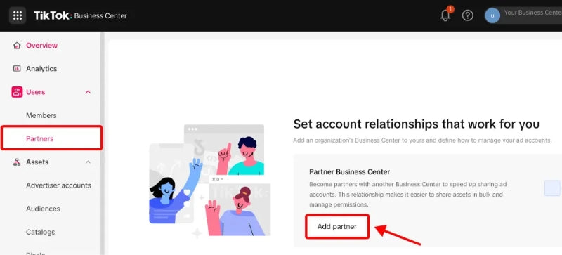 Invite external partners