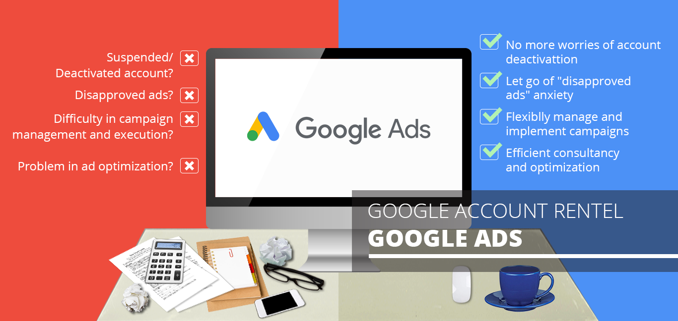 Verified Google Ads Accounts for All Campaigns