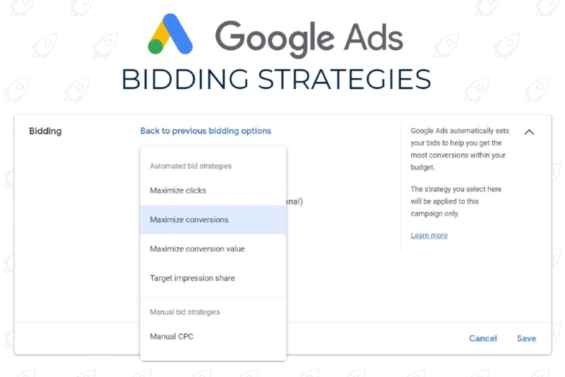 Google Ads Automated Bidding Strategies